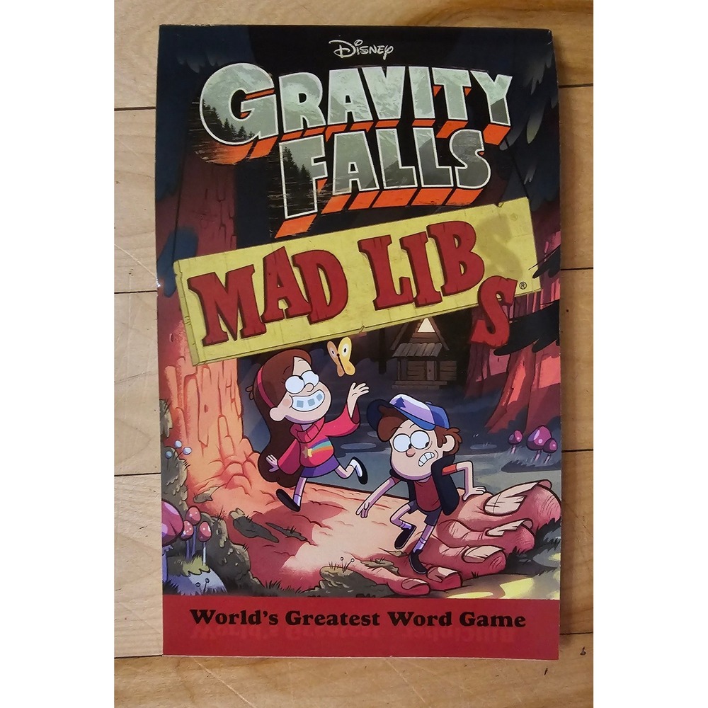 Disney Gravity Falls Mad Libs Word Game Activity Book Paperback 2018